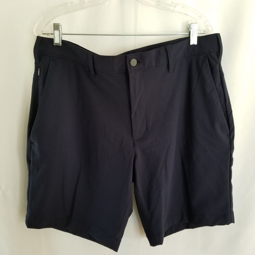 Lands' End Shorts Men's Blue Flat Front Size 36